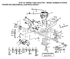 Electrolux/AYP X 18V44 B - Electrolux/AYP Lawn Tractor (1991)