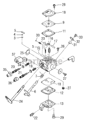 McCulloch MS 1635 AV (41BY65AQ077) - McCulloch Chainsaw