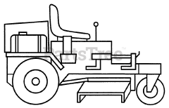 Gravely 992003 (PM 200) - Gravely Pro-Master 60" Zero-Turn Mower, 20hp Kohler (SN: 000101 - 000700)