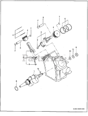 Subaru Robin RGV12K36030 - Subaru Robin Generator 200 Crankshaft