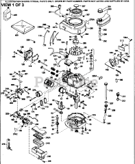Craftsman 143.414022 - Craftsman Engine, Made by Tecumseh