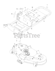 Husqvarna RZ 4222 F (966659401-03) - Husqvarna 42" Zero-Turn Mower (2013-05) DECALS