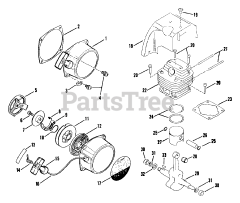 Snapper 410 (84229) - Snapper String Trimmer 410 Recoil Starter Assembly
