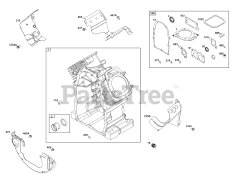 Briggs & Stratton 386447-3318-F1 - Briggs & Stratton Horizontal Engine