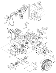 Craftsman 247.880450 (31AE9P6J799) - Craftsman Snow Thrower (2007) (Sears)