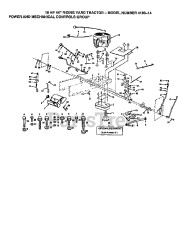 Poulan 418014 - Poulan Lawn Tractor (2006-01)