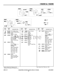 Briggs & Stratton 135232-1038-E1 - Briggs & Stratton Horizontal Engine Muffler Groups