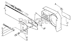 Echo CS-701 SVL - Echo Chainsaw Guide Bar