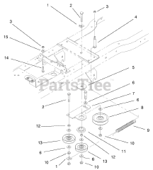 Toro 72115 (270-H) - Toro Lawn & Garden Tractor (SN: 099000001 - 099999999) (1999) Hydro Drive Components