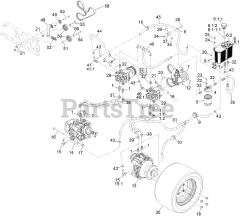 Exmark NVS740GKC42000 - Exmark 42" Navigator Front Mount Mower, Kohler GKC740 EFI (SN: 416150475 - 417930745) (Rev A) (2024)