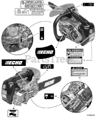 Echo CS-330 MX 4 - Echo Chainsaw (SN: C07311001001 - C07311999999)