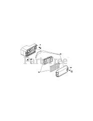 MTD 1P65TG - MTD Engine 1P65TG Air Cleaner