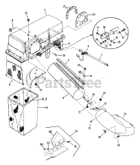 Snapper 7060913 - Snapper Twin Bagger for 33" Mower