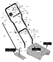 Murray EV3550x4NA - Murray Edger (2006) Handle Assembly