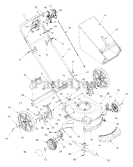 Yard-Man 11AS589T401 - Yard-Man Walk-Behind Mower (2002)