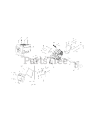 MTD 170-C0A - MTD Engine 170-C0A Cylinder Head