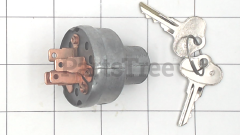 RedMax 603003556 Key Switch, 12v Diesel - image 3