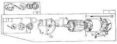 Cub Cadet 1100 (2050590U) - Cub Cadet Garden Tractor Starter Assembly