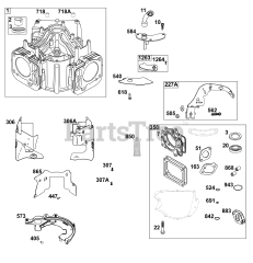 Briggs & Stratton 44U877-0047-G1 - Briggs & Stratton Vertical Engine