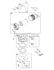 Briggs & Stratton 38E347-0112-G1 - Briggs & Stratton Horizontal Engine