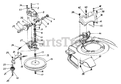 White Outdoor 124-538P190 - White Outdoor 22" Walk-Behind Mower (1994)