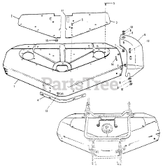 Simplicity 990784 - Simplicity 42" Mower Deck