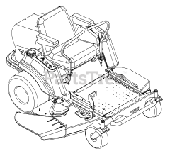 Ariens 915502 (1540) - Ariens Zoom 40" Zero-Turn Mower, 15hp Kawasaki (SN: 000101 - 004999)