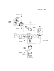Kawasaki FS691V-AS14 - Kawasaki Engine PISTON/CRANKSHAFT