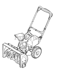 Craftsman 247.881700 (31BS32BD799) - Craftsman Snow Thrower (2012) (Sears)