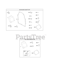 Briggs & Stratton 359447-0002-E1 - Briggs & Stratton Horizontal Engine Engine and Valve Gasket Kits