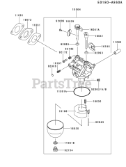 Kawasaki FJ180V-AM54 - Kawasaki Engine CARBURETOR