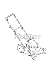 Yard Machines 11A-50M9000 - Yard Machines Walk-Behind Mower (2008)