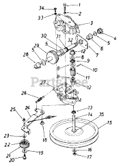 MTD 129-476B050 - MTD Walk-Behind Mower (1989) (AAFES) Parts