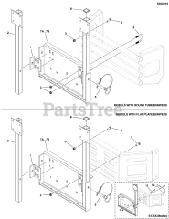 Ferris 5601136 - Ferris 52" iCD/2-Belt Turbo-Max 2-Bag Soft Top Grass Collection System for IS2100Z, ISX2200