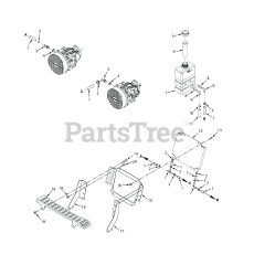 Scag STTII-61V-40BV-EFI - Scag Turf Tiger II 61" Zero-Turn Mower, 40hp Vanguard (SN: T3500001 - T3599999) STTII HYDRAULIC SYSTEM - SINGLE CORE COOLER