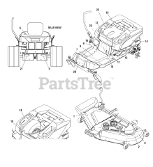 Craftsman C950-60928-0 (7800538) - Craftsman ZTS6000 Series 52" Zero-Turn Mower, 26hp Briggs & Stratton, Canada (2009)