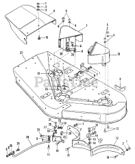Simplicity 6111 (1690449) - Simplicity 42" Garden Tractor, 11hp