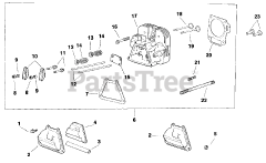 Kohler CH5-1510 - Kohler Command PRO Engine, Basic Version, 5hp Head/Valve/Breather 4-14-1 (TP-2356-A) Rev 10/25/2006