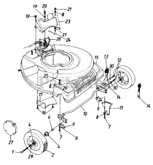 MTD 120-897R - MTD Walk-Behind Mower (1990)