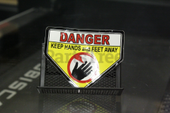 Billy Goat 400424 Warning Decal, Opei - image 2
