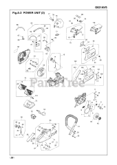 RedMax G 621 AVS - RedMax Chainsaw (SN: 330138 - 642077) (2003-07)
