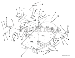 Gravely 991096 (Pro-Turn 152) - Gravely Pro-Turn 52" Zero-Turn Mower, Kohler EFI (SN: 021000 - 029999)