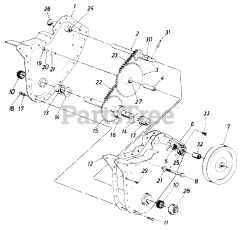 MTD 21030-7 - MTD Tiller (1987)