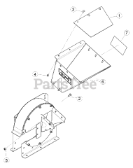 Bear Cat CH 4400 - Bear Cat 4" Chipper, 400cc Subaru (SN: 5VJAA0017DW000001 - 5VJAA0115HW005384) Chute (NON-CE COMPLIANT)