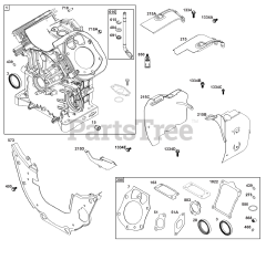 Briggs & Stratton 61E377-0039-J1 - Briggs & Stratton Horizontal Engine