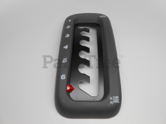 RedMax 532414580 Deck Lift Console Full Assembly, Grey - image 1