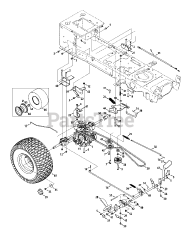 Yard-Man 13AX935T001 - Yard-Man Lawn Tractor (2014)