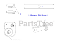 Craftsman 247.273410 (13BL78XT299) - Craftsman T1700 Lawn Tractor (2018) Electrical
