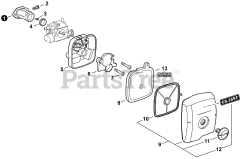 Echo CS-355 T - Echo Chainsaw (SN: C23411001001 - C23411999999)