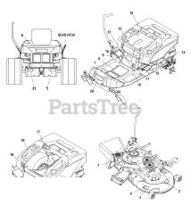 Craftsman 107.289860 (7800513) - Craftsman ZTS6000 Series 42" Zero-Turn Mower, 21hp Briggs & Stratton (2009)